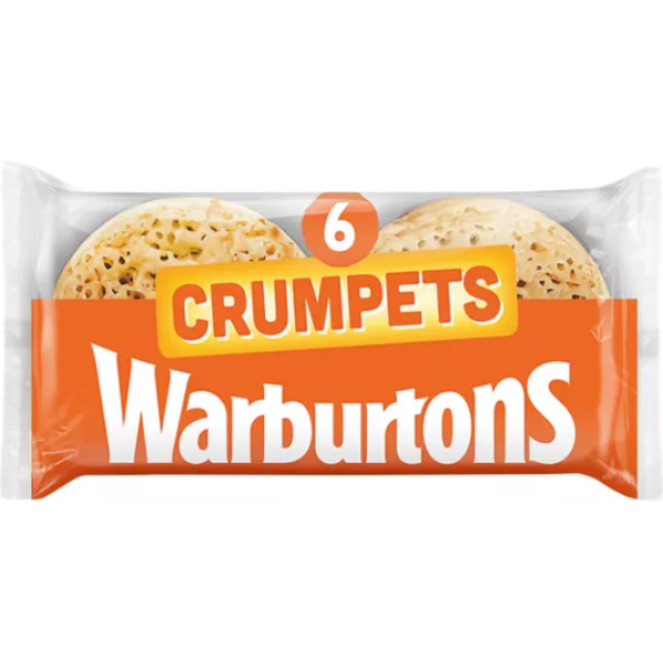 Warburtons 6 Crumpets