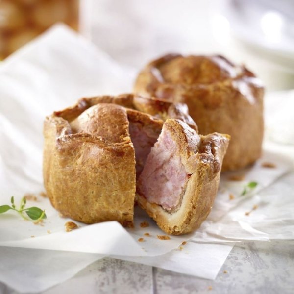 Wrights Hand Raised Pork Pies x2