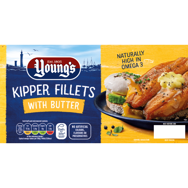 Young's Kipper Fillet with Butter