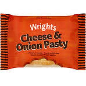 Wrights Cheese & Onion Pasty