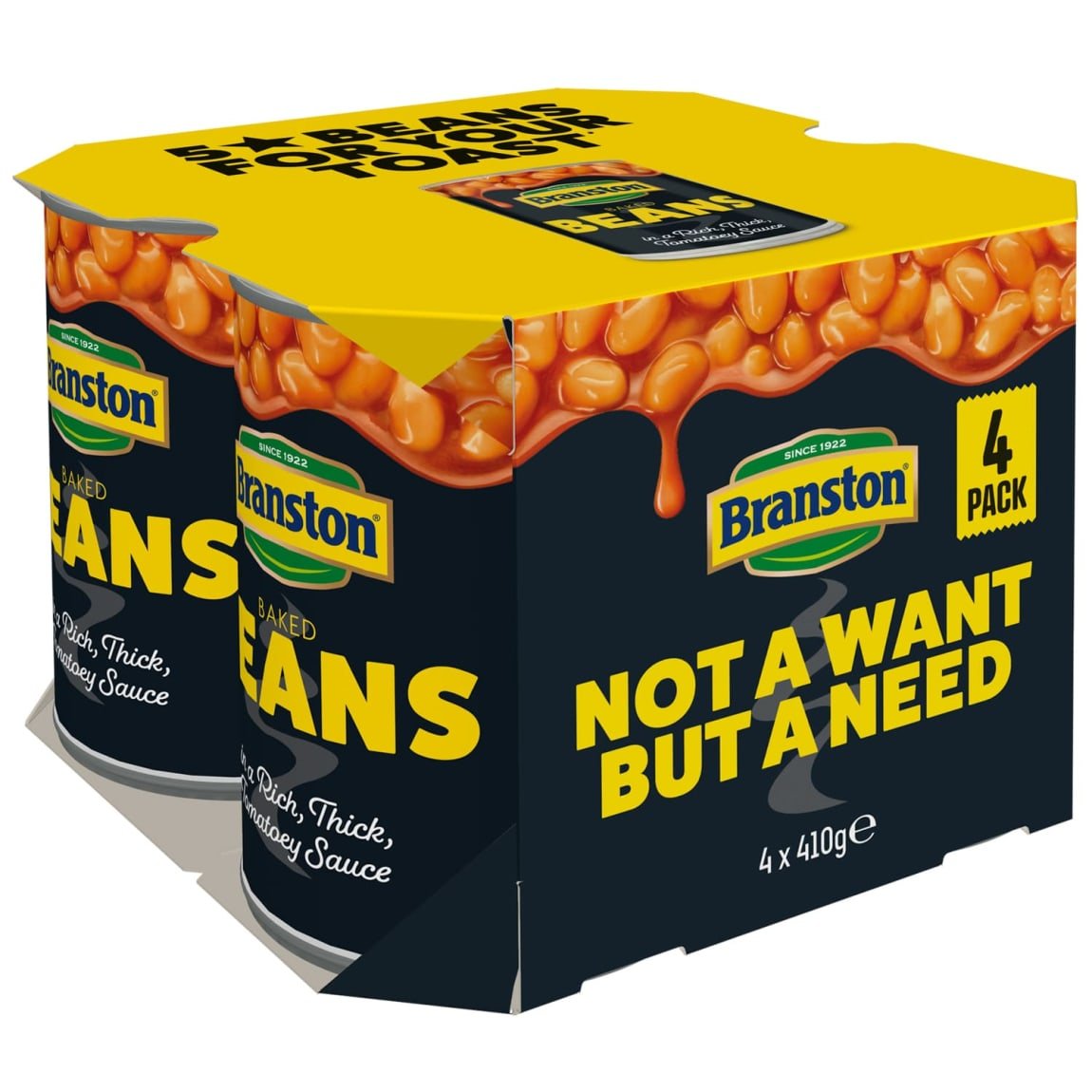 246904 branston beans 4x410g
