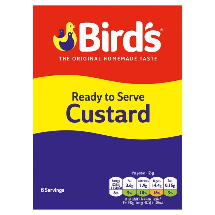 377309 birds custard ready to serve