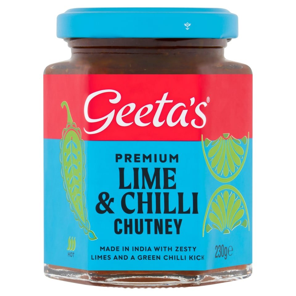 Geetas Lime Chilli Chutney 230g