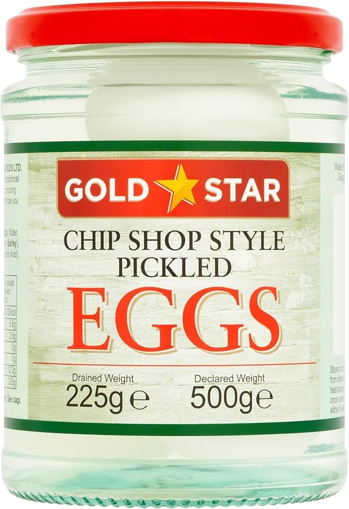 Gold Star Chip Shop Style Pickled Eggs 500g