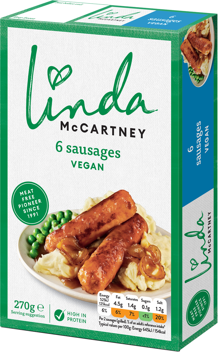 LINDA MCCARTNEY vegan sausgae