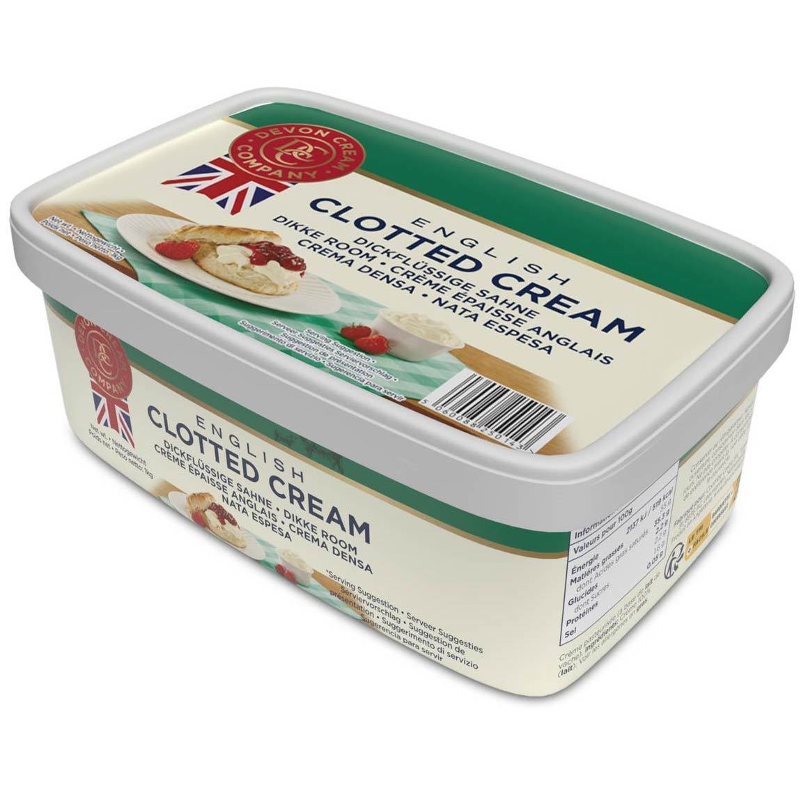 Clotted Cream 1kg Tub