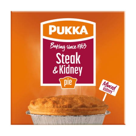 Pukka Pies STEAK AND KIDNEY LARGE 232 GR